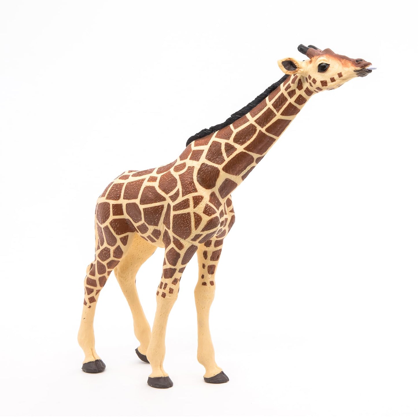 Papo -Hand-Painted - Figurine -Wild Animal Kingdom - Head Raised Giraffe -50236 -Collectible - For Children - Suitable For Boys And Girls- From 3 Years Old