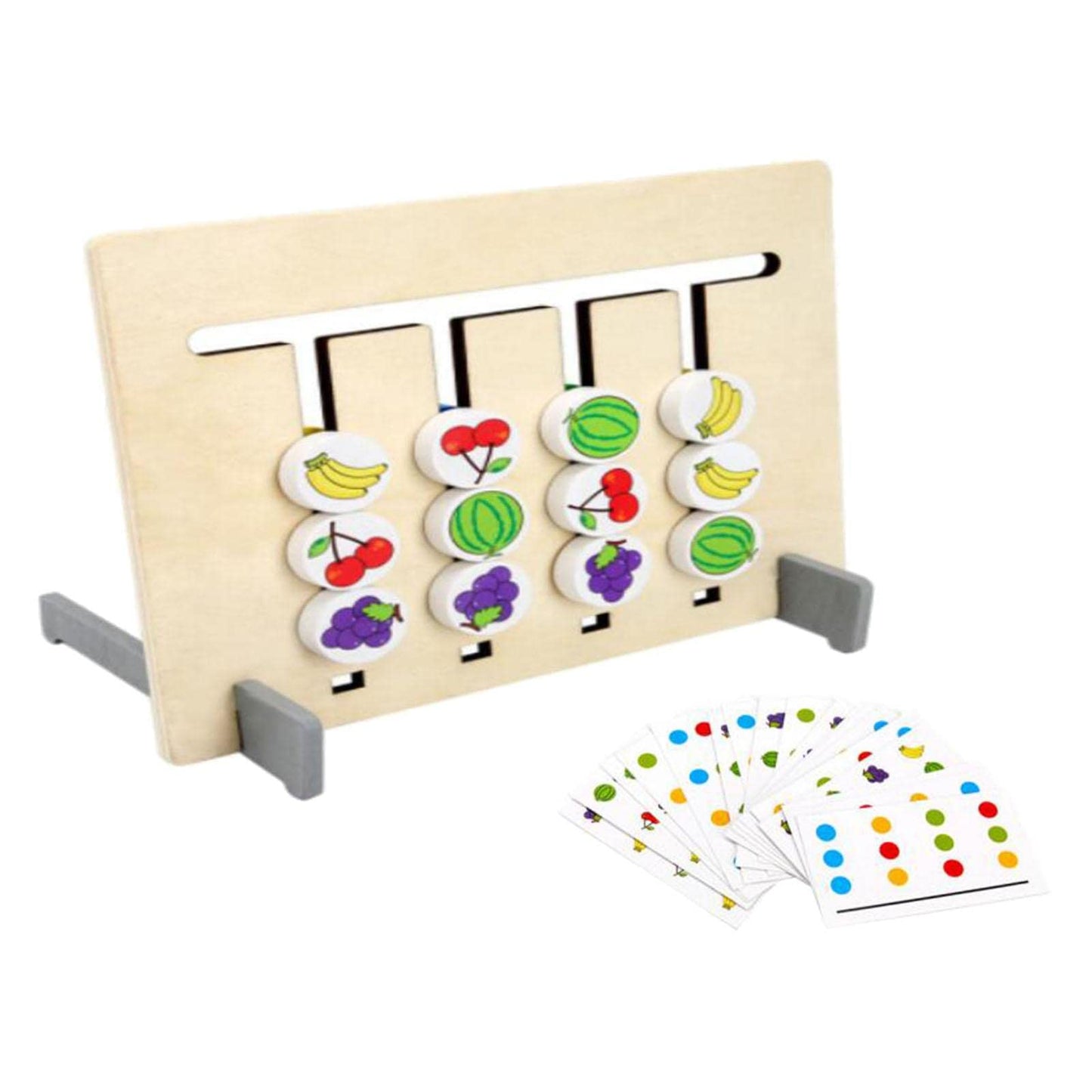 Calandis Montessori Matching Puzzle Toy Chic Wooden For Preschool Family Kindergarten | Developmental Baby Toys | Toys For Baby
