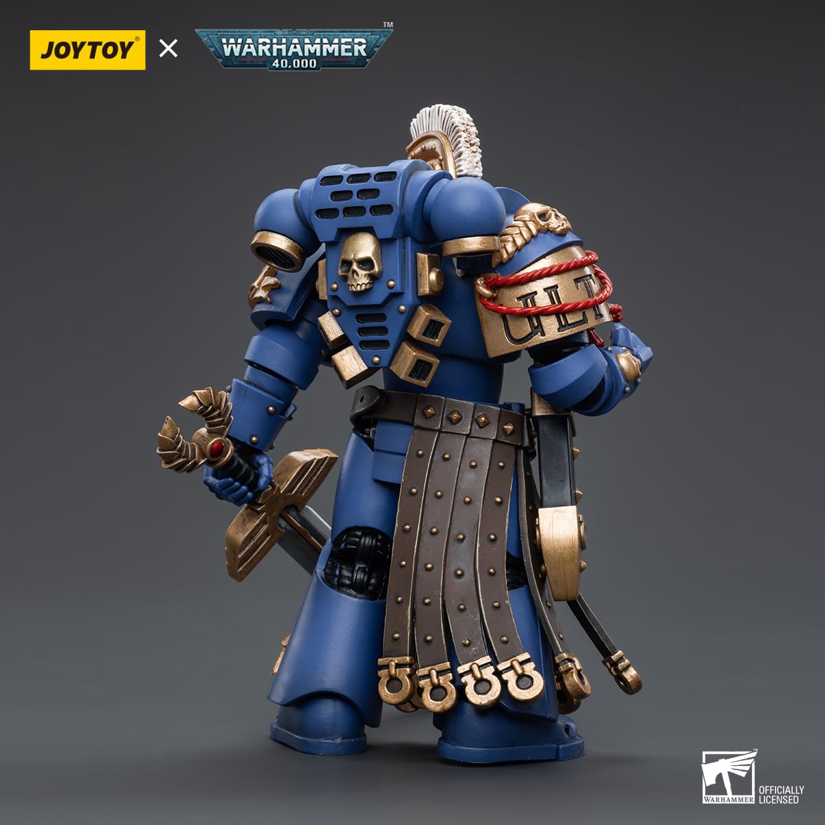 Beerise Joytoy 1/18 Action Figures - Warhammer 40,000 Ultramarines Honour Guard Chapter Champion - 5,Classic Character,Collectib