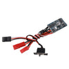10A Brushed ESC Motor Speed Controller Two Way No Brake RC Car ESC for 1/16 1/18 Car Boat Tank