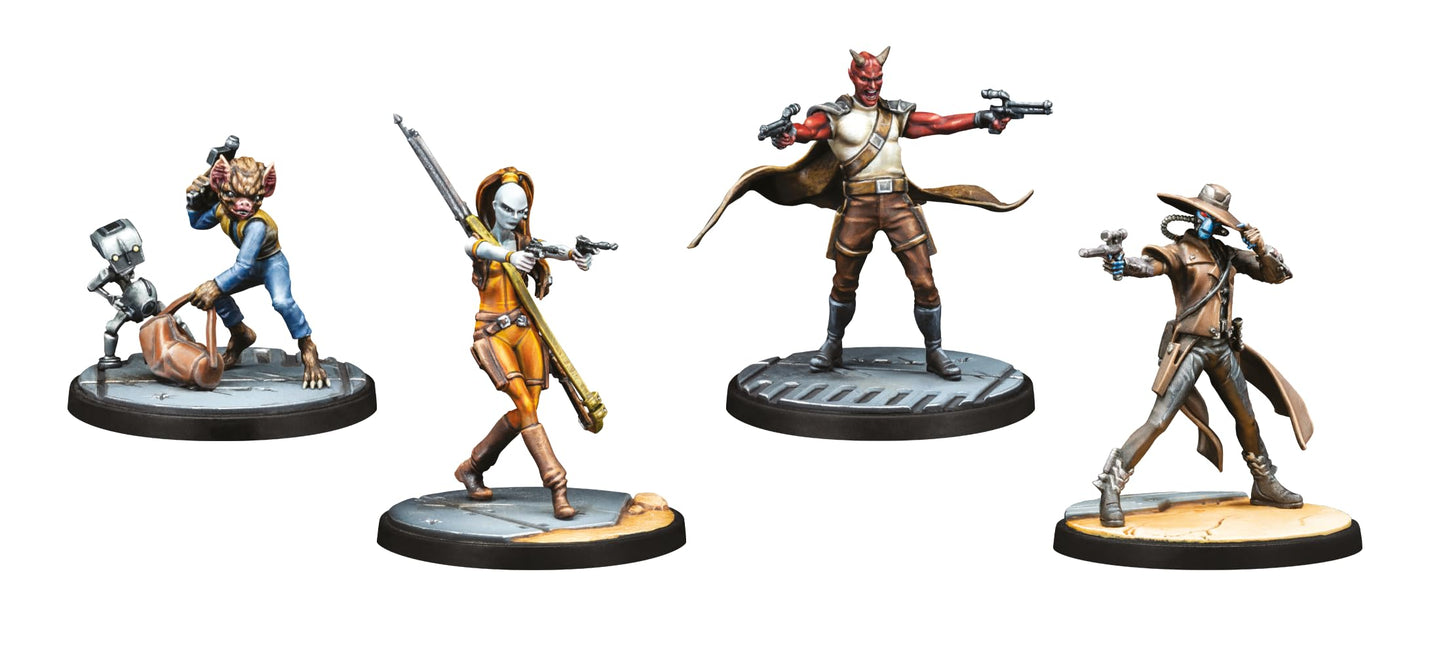 Star Wars Shatterpoint Fistful of Credits SQUAD PACK - Tabletop Miniatures Game by Atomic Mass Games for 2 Players, Ages 14+, 90 Min Playtime