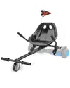 Awwscooter Go Kart Seat Attachment for Self-Balancing Scooter - Adjustable Frame Fits 6.5, 8, 10 Balance Boards, Easy Install, S