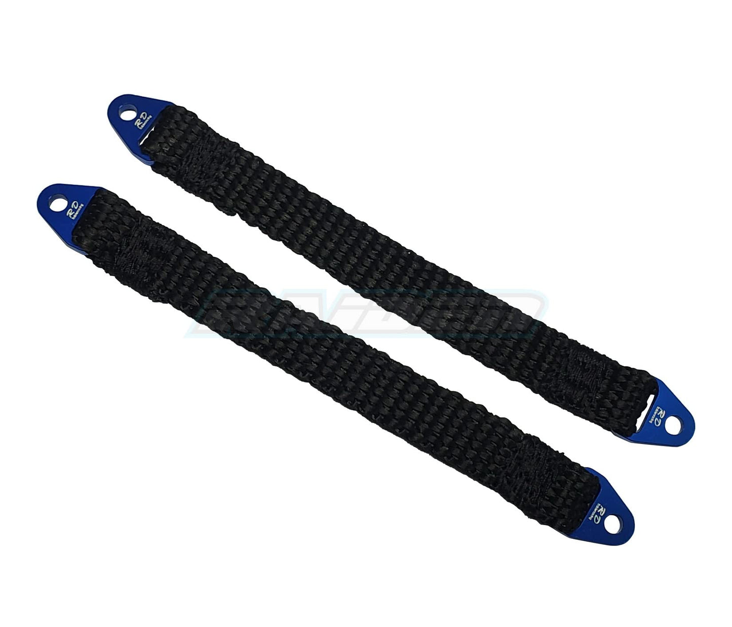 95mm Suspension Damper Travel Limit Straps for Traxxas EREVO 2.0 E-REVO REVO 3.3 Summit Slayer for Axial AX10 SCX10 EXO Wraith Y