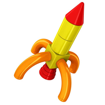 Popular Playthings 18302 Mag Builder Magnetic Building Toy For Kids With 30 Colorful Pieces