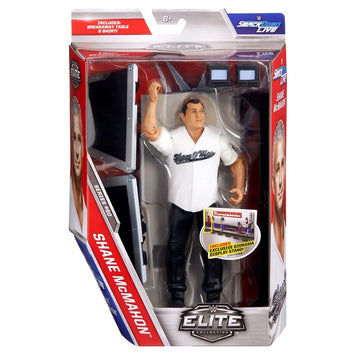 WWE Elite Collection Shane McMahon Figure - Model DXJ24, Multicolor, Plastic Material