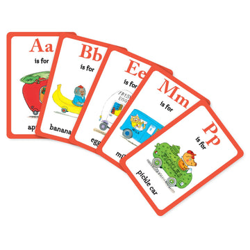 Briarpatch Richard Scarry's Busy World Things That Go Card Game - Cardboard, for Preschool to 1st Grade, Model 06537