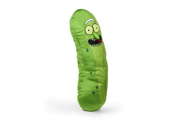 Rick and Morty Pickle Rick Plush Toy Pillow - 20" Green Stuffed Scientist Collectible
