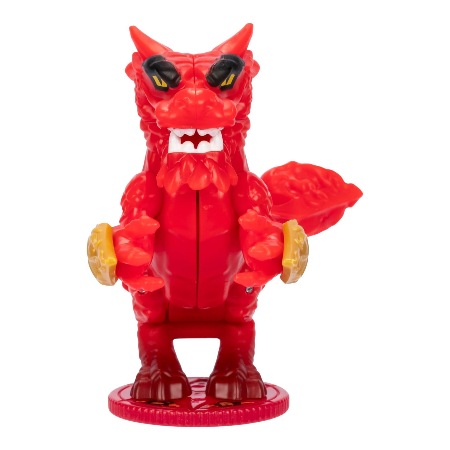 Legends of Akedo Ninja Bosses Scorched Claw 3 Tall Battling Action Figure with 360 Tail Whip and Claw Attack Spin Action Double Defense protective covering That Pops Off When Struck 4 Ninja Bosses to Collect