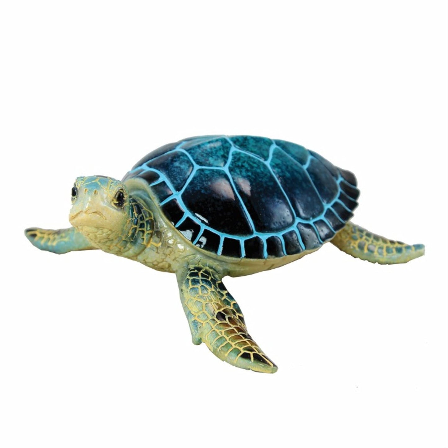 Unison Gifts Yxg-876 6.5 Inch Blue Turtle, Multicolor