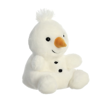 Aurora Adorable Palm Pals Froyo Snowman Stuffed Animal - Pocket-Sized Play - Collectable Fun - White 5 Inches
