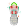 B. toys Baby Musical TV Remote Control - Interactive Sensory Toy with Learning Numbers, Songs & Light-Up Buttons for Ages 6 Months & Up