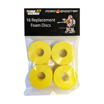 Think Gizmos - RoboShooter Remote Control Robot - Spare Foam Disks Only (Pack of 16)