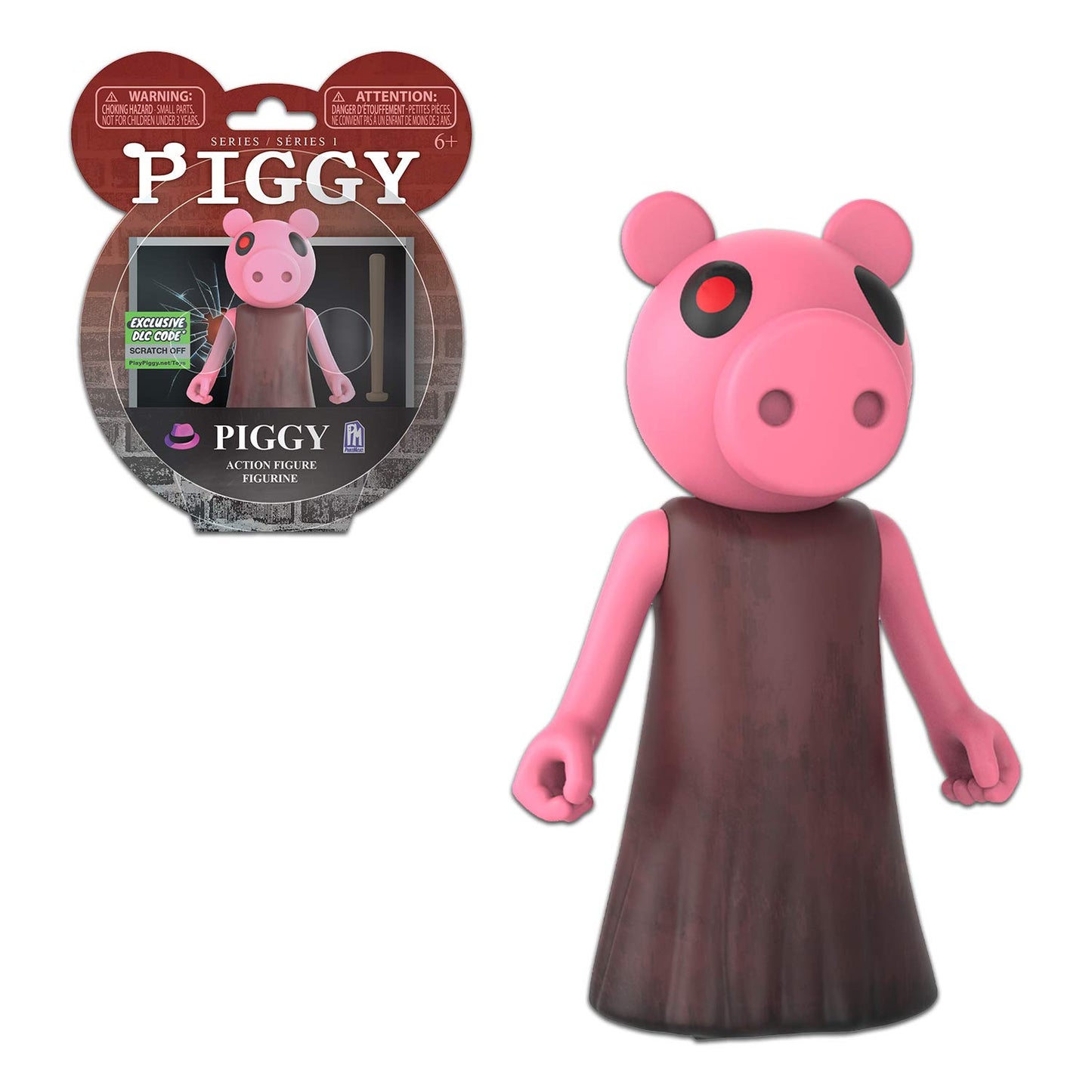 Piggy Action Figure Articulated Buildable Action Figure Toy, Series 1 Collectible