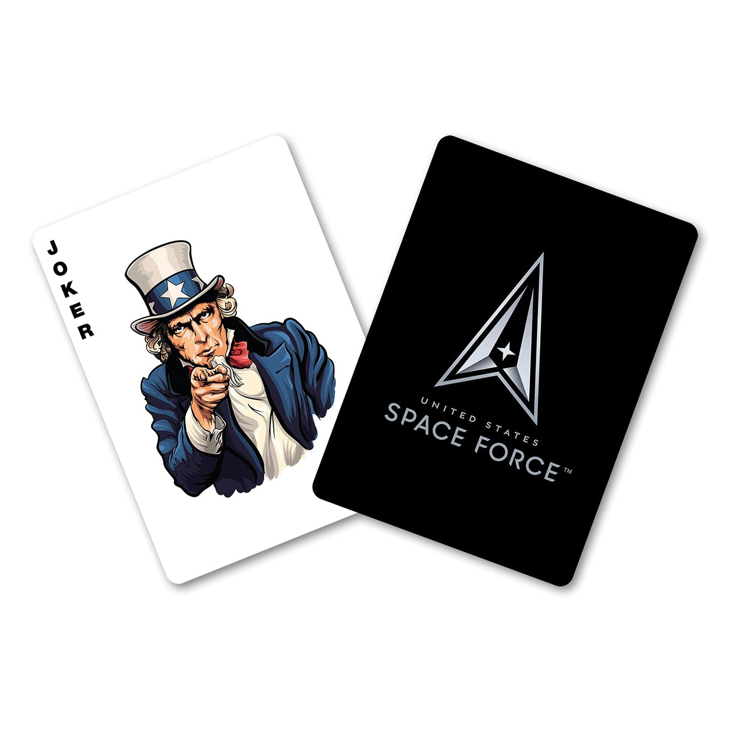 Military Gift Shop Premium United States Space Force Playing Cards - Stellar Quality Ussf Deck Of Cards - Space Force Gifts | Disabled Usmc Vet Owned Small Business