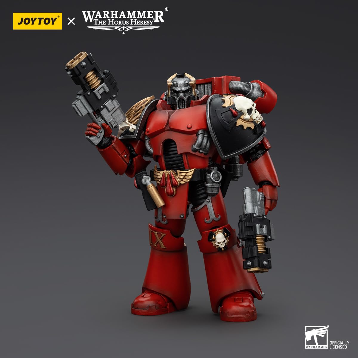 Beerise Joytoy 1/18 Action Figures - Warhammer The Horus Heresy Blood Angels Angel'S Tears Squad Arch-Erelim With Volkite Serpen