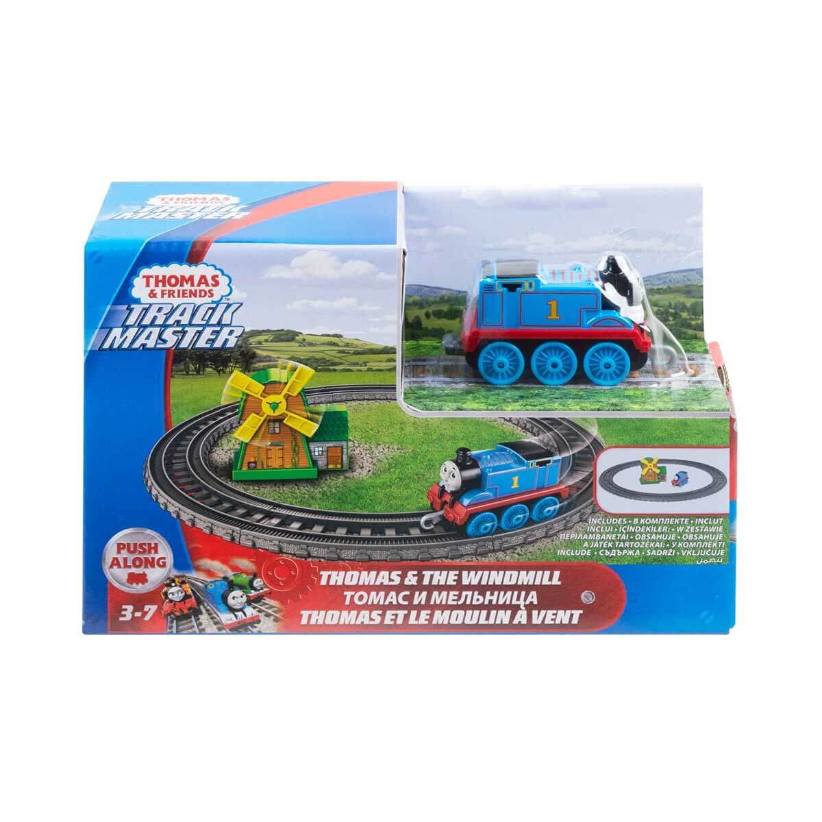 Thomas & Friends TrackMaster Thomas & the Windmill Multi Color Toy Train Set for Kids