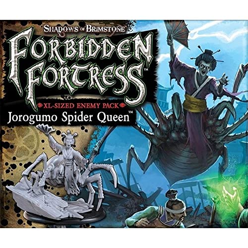 Flying Frog Productions Fyf07E14 Shadow Of Brimstone Jorogumo Spider Queen Extra Large Enemy Pack Board Game
