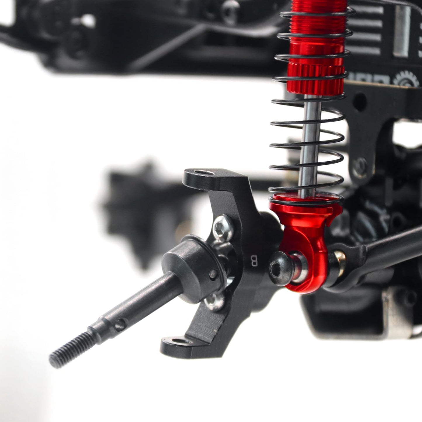 OGRC +5mm Extended Thread CVD Front Rear Axle Shafts Drive Shafts for 1/18 TRX4M Axles RC Upgrade Parts