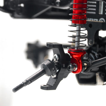 OGRC +5mm Extended Thread CVD Front Rear Axle Shafts Drive Shafts for 1/18 TRX4M Axles RC Upgrade Parts