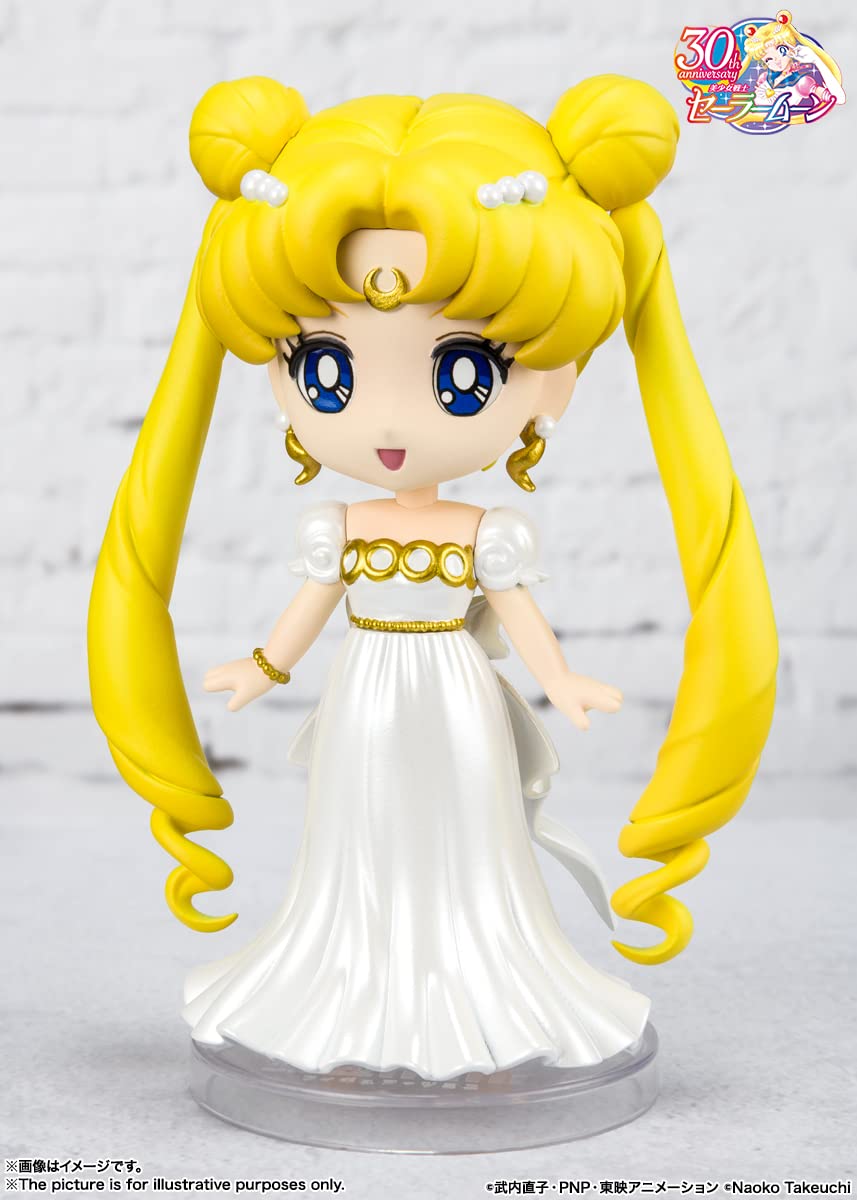 Tamashii Nations - Pretty Guardian Sailor Moon - Princess Serenity, Bandai Spirits Figuarts Mini Action Figure