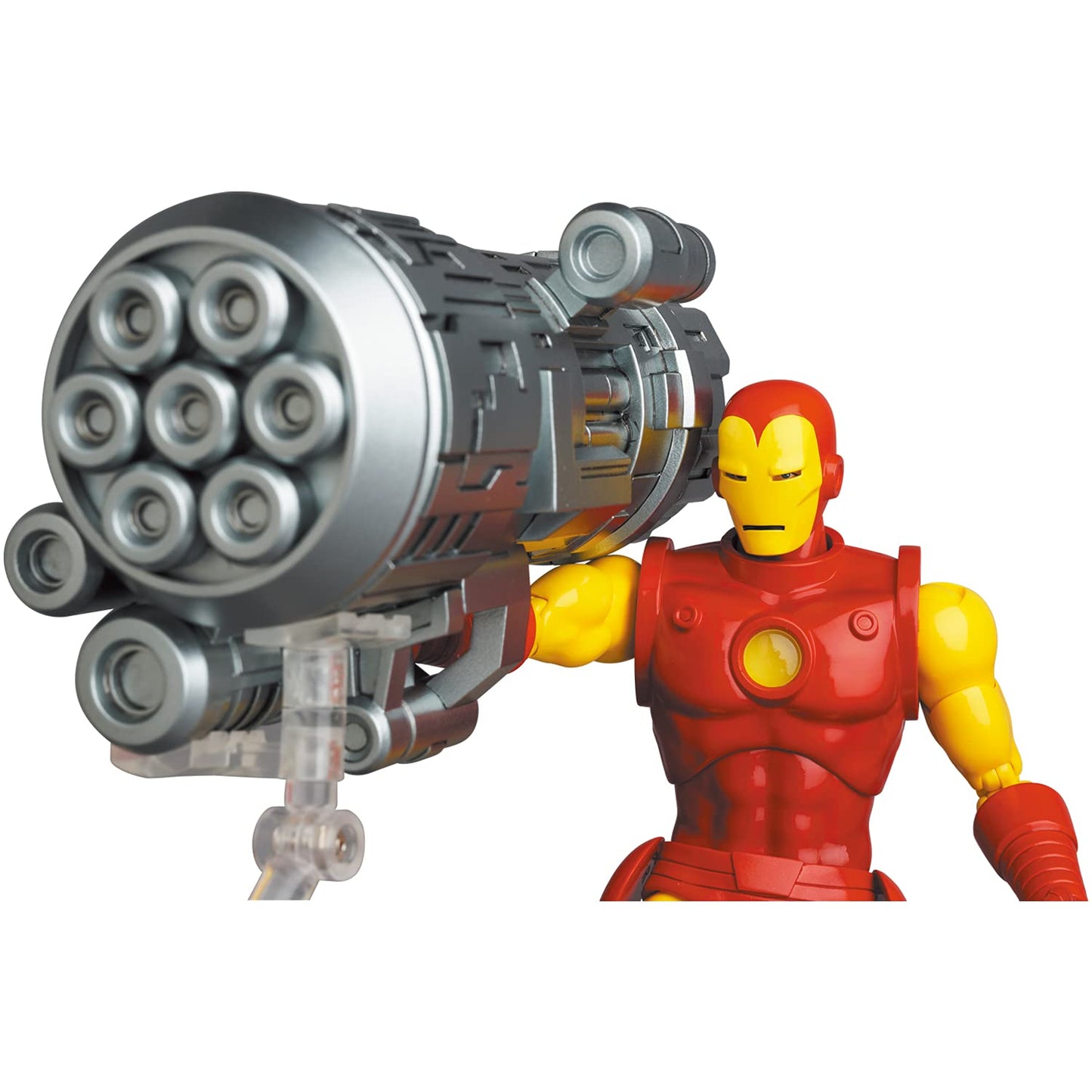 MAFEX No. 165 Iron Man Comic Action Figure - 6.3 Inch, Plastic, Painted, Collectible Toy