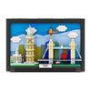 Dahonpa London City Postcard Building Sets 564 Pcs - World Famous Architectural Model Wall Art Crafts Ideas, Painting Frame For
