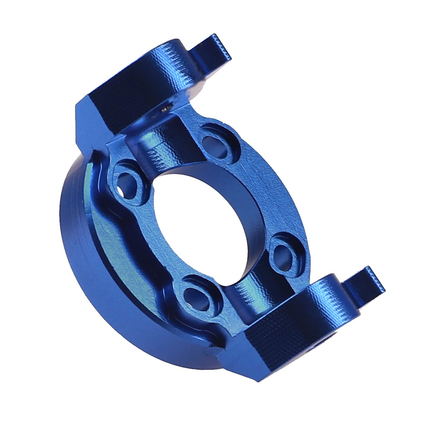 2Pcs Vgoohobby Aluminum Alloy C Hub Carrier Caster Block C Seat Compatible with 1/8 Losi LMT 4WD Solid Axle RC Monster Car (Blue
