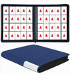 20 Pockets Card Binder Trading Card Binder enhanced Side Loading TCG Card 1280+ Card Collection Binder for MTG Yugi Hoke Cards and Cards Sleeve Card Holder Binders (20Pockets-Blue)