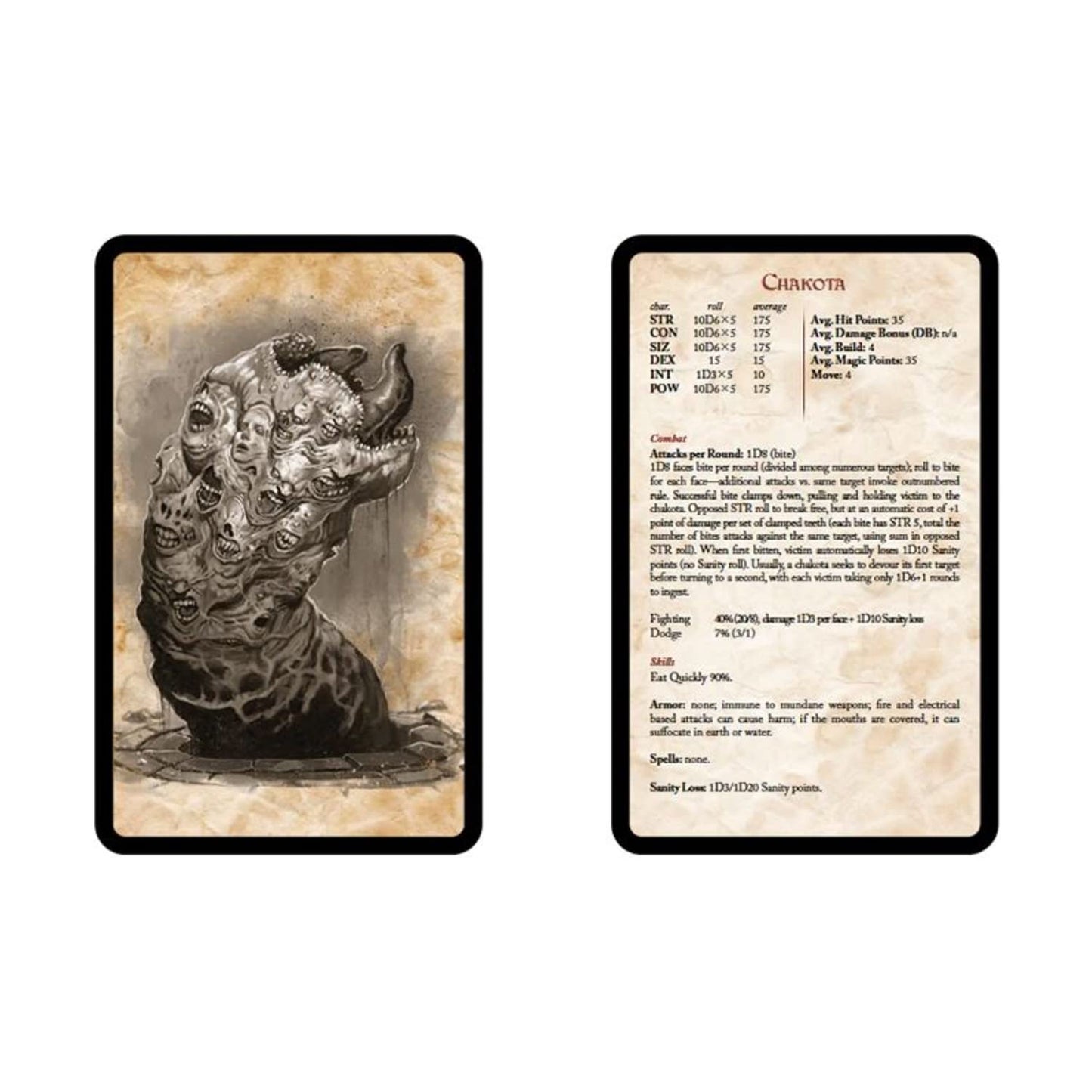 Chaosium CHA23171 Card Game