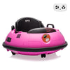12V Electric Ride On Bumper Car For Toddlers, Kids Bumper Car With Remote Control, 360 Degree Spin, 3 Speed, Led Lights, Dual Jo