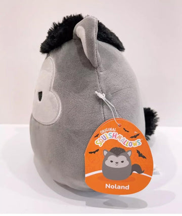Squishmallows 2024 Halloween 8'' Wolf Cow Reaper Clown Mini Plush Dolls (Noland)