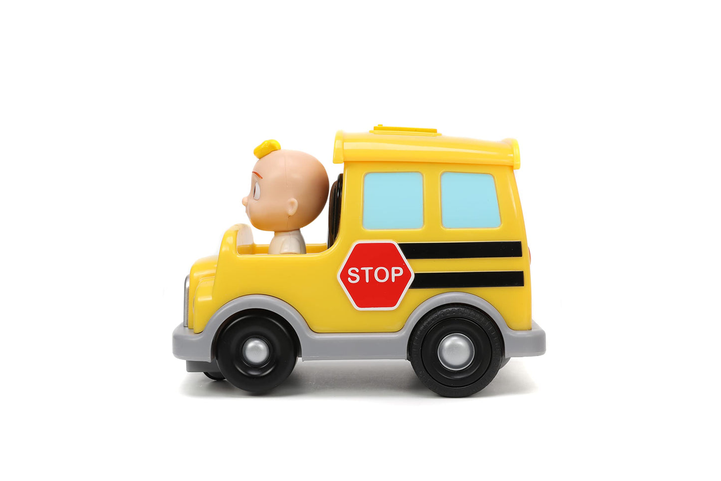 Jada Toys Cocomelon 7.5'' School Bus Rc Remote Control Car, Toys For Kids