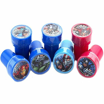 PLM 10 Pieces Avenger Marvels Self Inking Stamper Birthday Goody Gift Party Favors Supplies