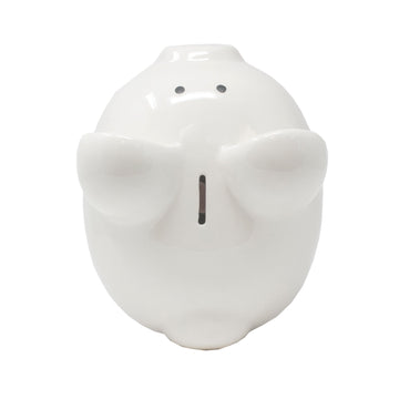 Child to Cherish Ombre Ceramic Piggy Bank, Purple