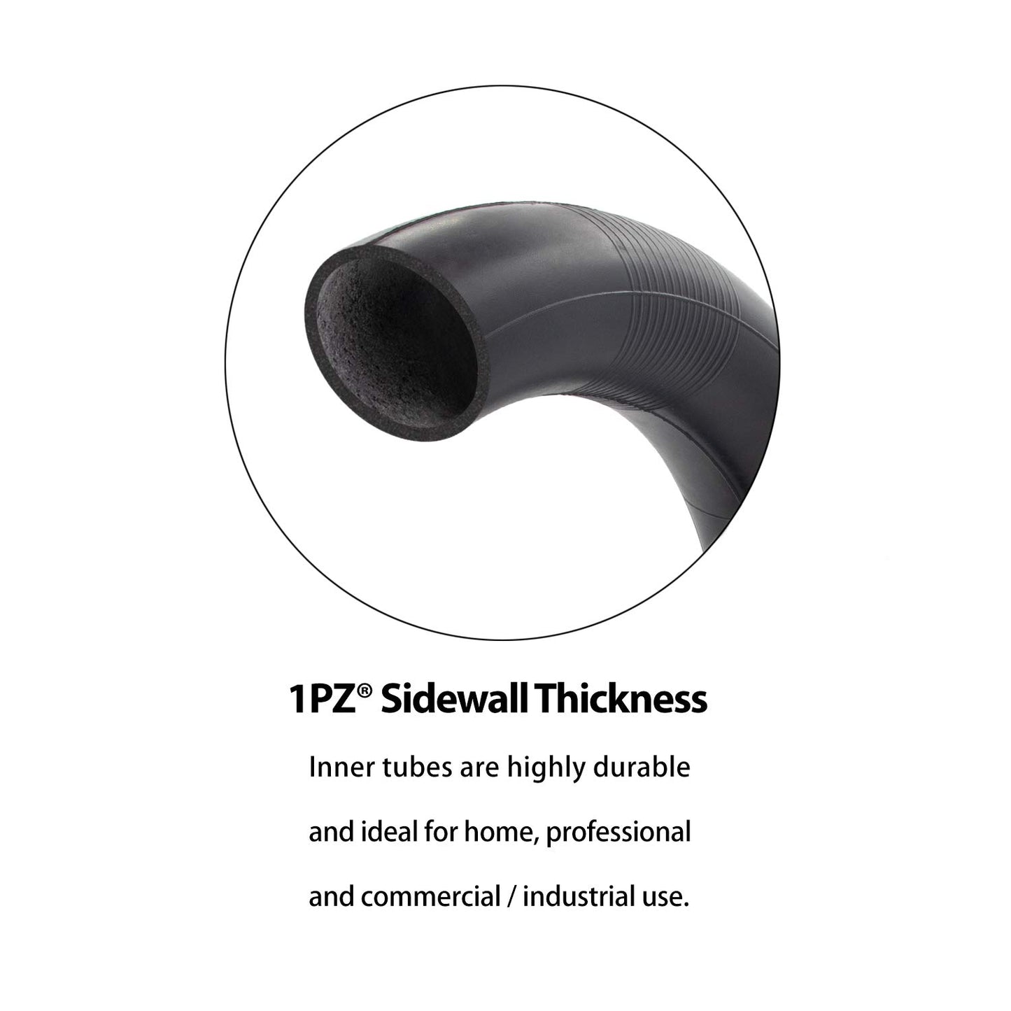 1Pz X02-20W 200X50 Inner Tubes 2 Pack Heavy Duty Electric Scooter Tire Tube Replacement For Razor E100 E150 E200 Power Core E100 Dune Buggy Epunk Crazy Cart Powerrider 360 Espark