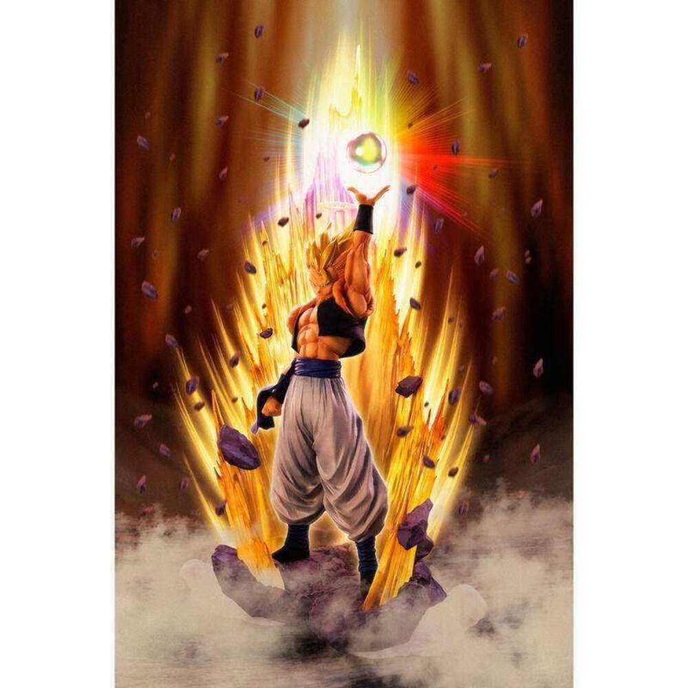 Bandai - Figurine Dbz - Super Saiyan Gogeta Fusion Reborn Figuarts Zero 28Cm - 4573102608581