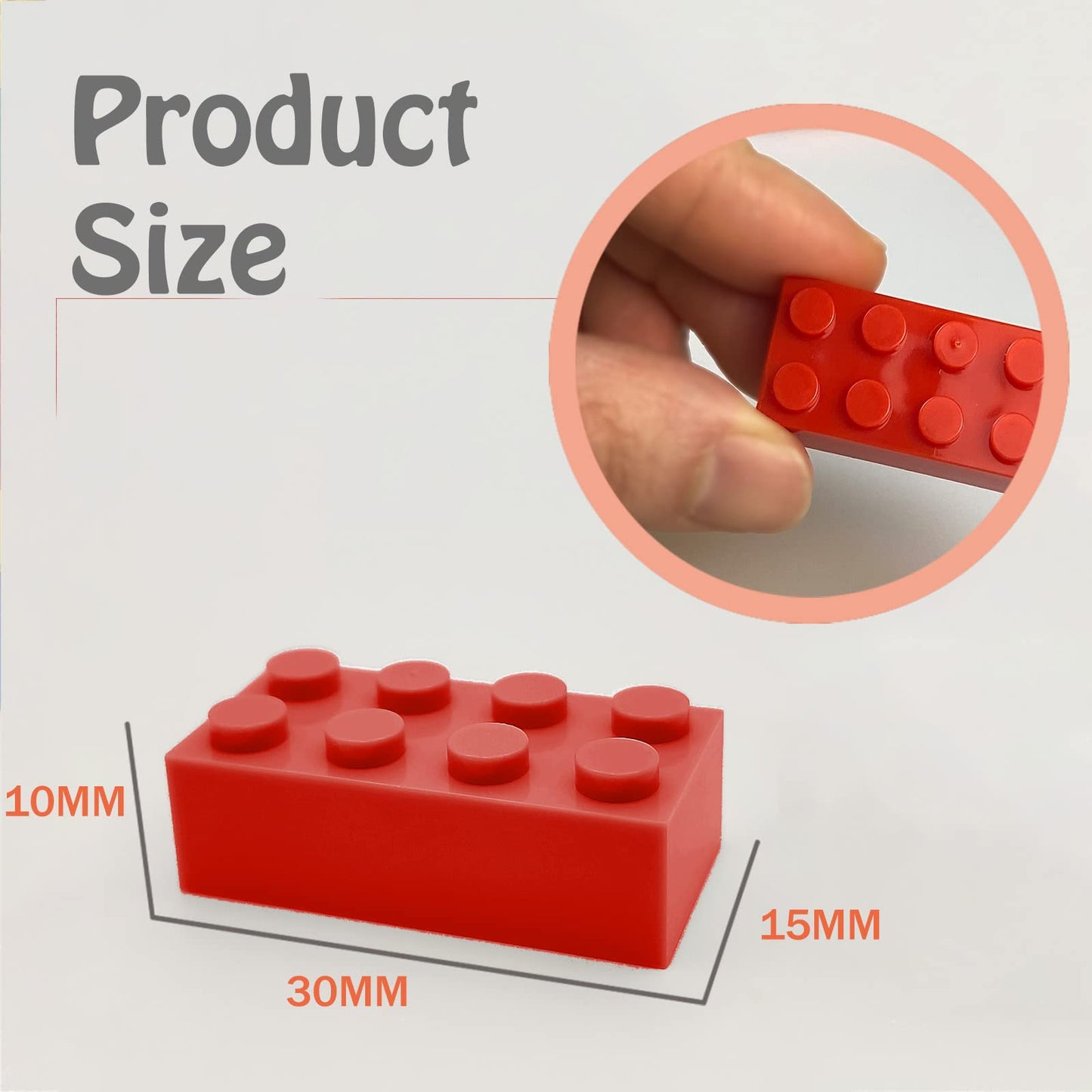 Huizdq 200 Piece Classic Building Bricks, 2X4 Building Blocks Stem Creative Building Toys, Red, Yellow, Blue, Green