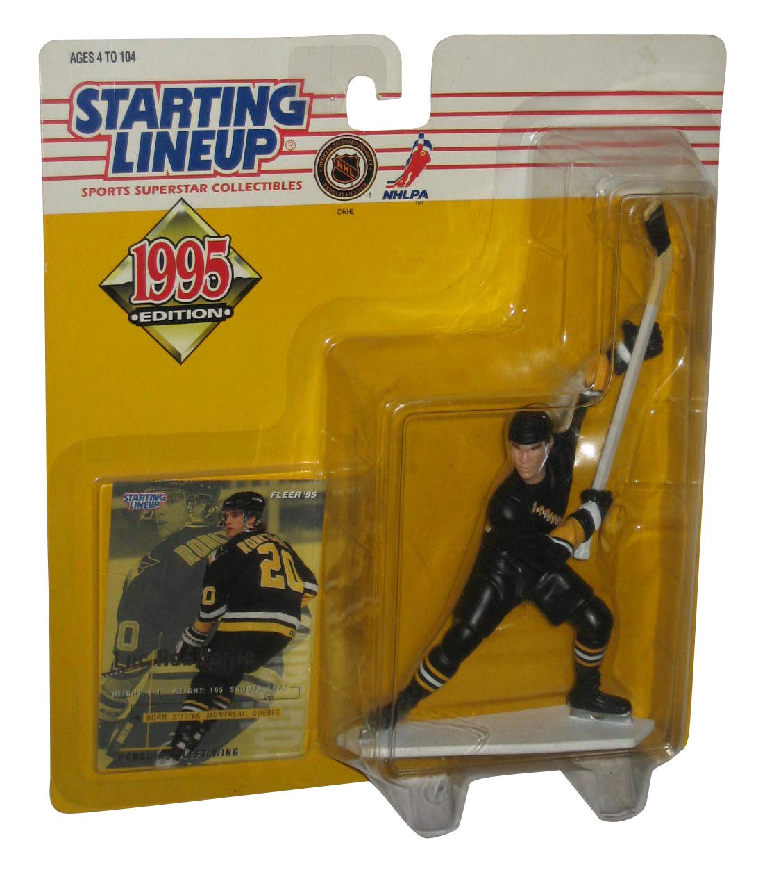 Starting Lineup Luc Rogitaille Collectible And Trading Card