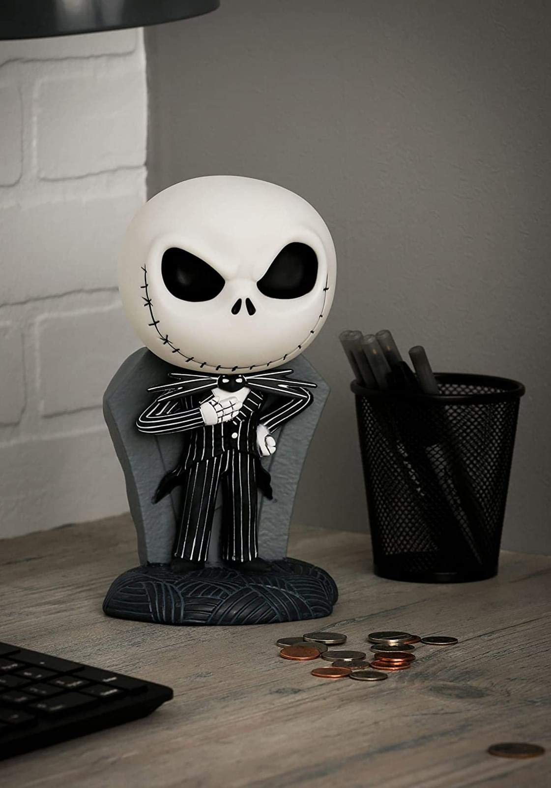Nightmare Before Christmas Jack Skellington 9 Inch Pvc Figural Bank