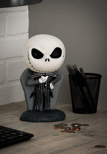 Nightmare Before Christmas Jack Skellington 9 Inch Pvc Figural Bank