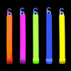 novelinks 50 Pcs 6'' enhanced Glow Sticks Bulk - Ultra Bright Large Glow Necklaces Bulk Light up Necklaces Bulk Glow in The Dark Necklaces Emergency Glow Sticks Long-lasting Lighting Waterproof