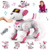 Vatos Remote Control Robot Dog Toy For Kids - Interactive Touch & Follow 17 Functions Robot Dog Pet, Programmable Smart Walking Puppy Intelligent Dancing Rc Robot Toys For Girls 3-12 Birthday Gifts