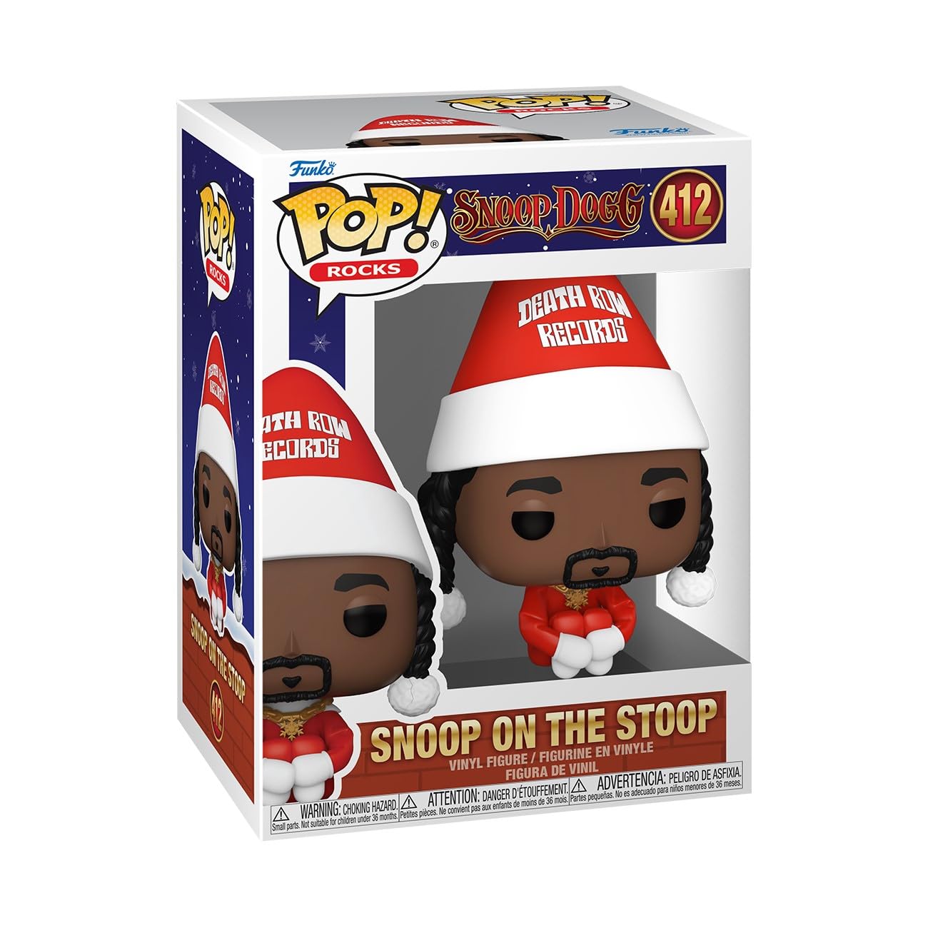 Funko Pop! Rocks: Snoop Dogg - (Snoop On A Stoop) - Collectable Vinyl Figure - Gift Idea - Official Merchandise - For Kids & Adults - Music Fans - Model Figure For Collectors And Display