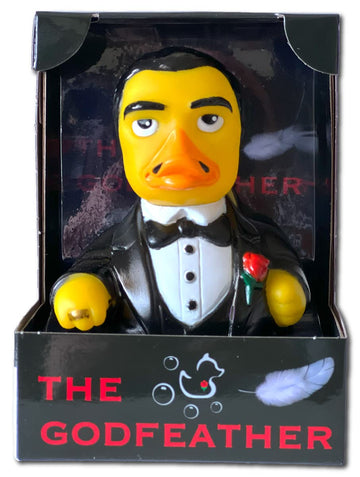 Celebriducks - The Godfeather - Floating Rubber Ducks - Collectible Bath Toy Gift For Kids & Adults Of All Ages