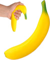 1 Pcs Banana Squishy, Banana Squeeze Fidget Toy, 18cm Big Squishy, Realistic Fruit Squishy , Stretchy Sensory Stress Toy, Anxiet