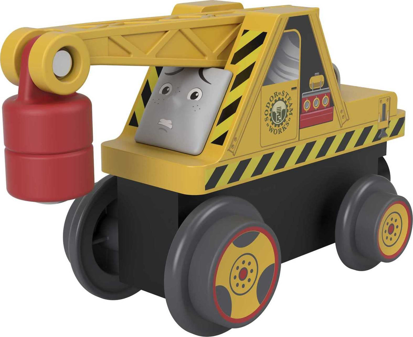 Thomas & Friends Wooden Railway Toddler Toy Kevin The Crane Push-Along Wood Vehicle For Preschool Kids Ages 2+ Years (Amazon Exclusive)