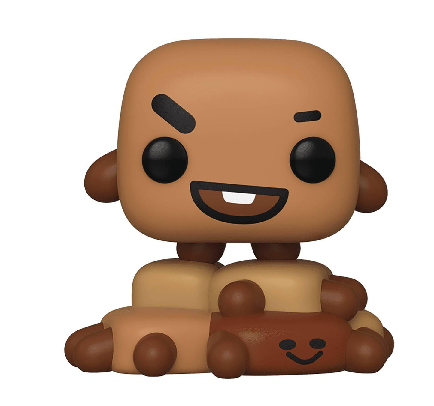 Funko 40239 Pop Vinyl Animation: Bt21-Shooky Bt21 Shooky Collectible Figure, Multicolour, Multicolor, Basic