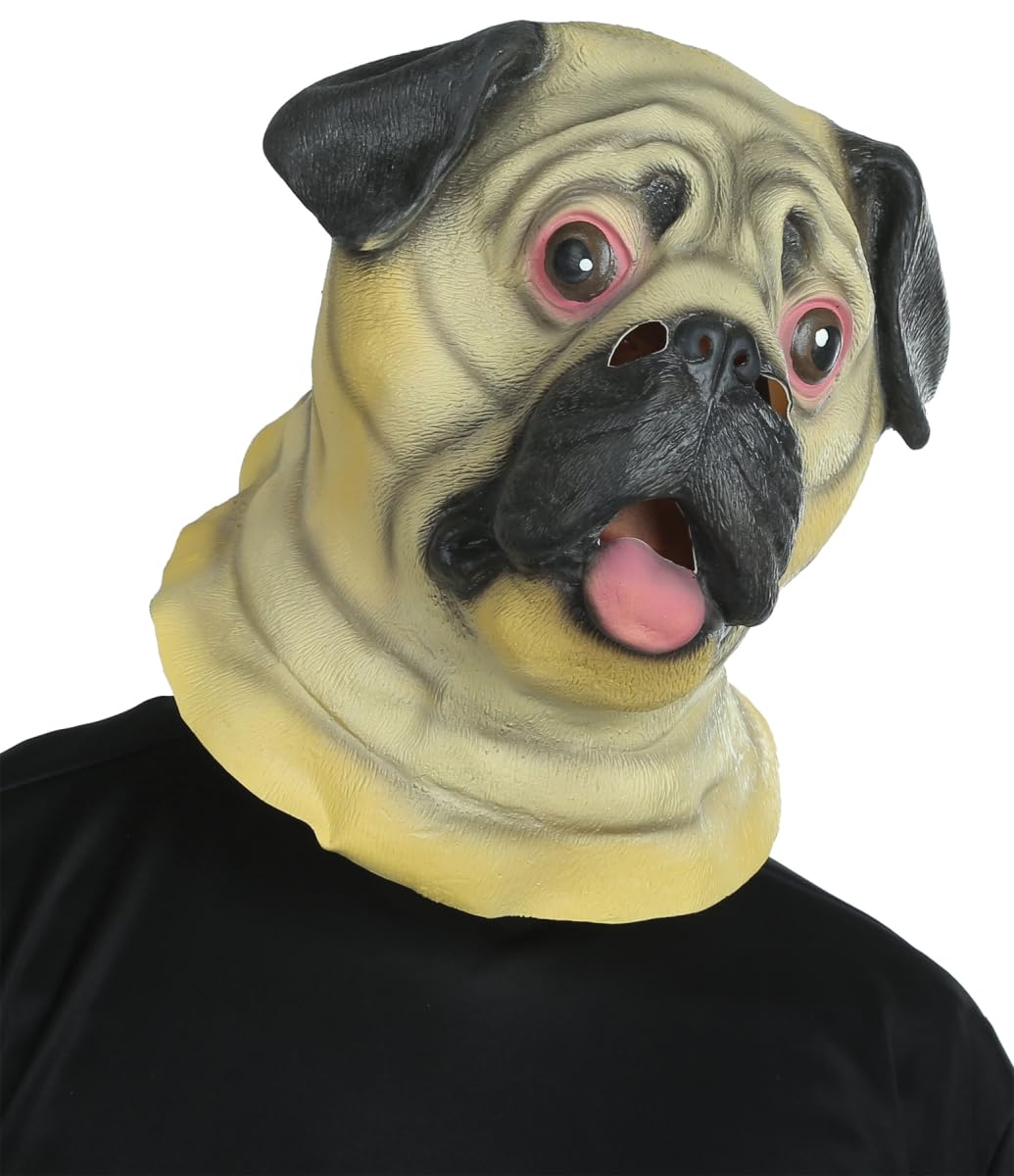 Pug Mask Costume