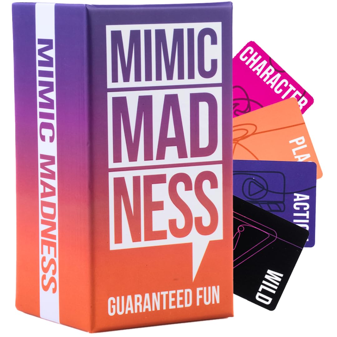 Why Don'T We Nights Mimic Madness Game, Charades With 3 Categories: Characters, Place, Action