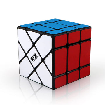 Amaza 3X3 Speed Cube Qiyi Toys Yj Fisher Cube 3X3X3 Magic Speed Cube Puzzles Black Sturdy And Smooth Speed Cube Puzzles Toy